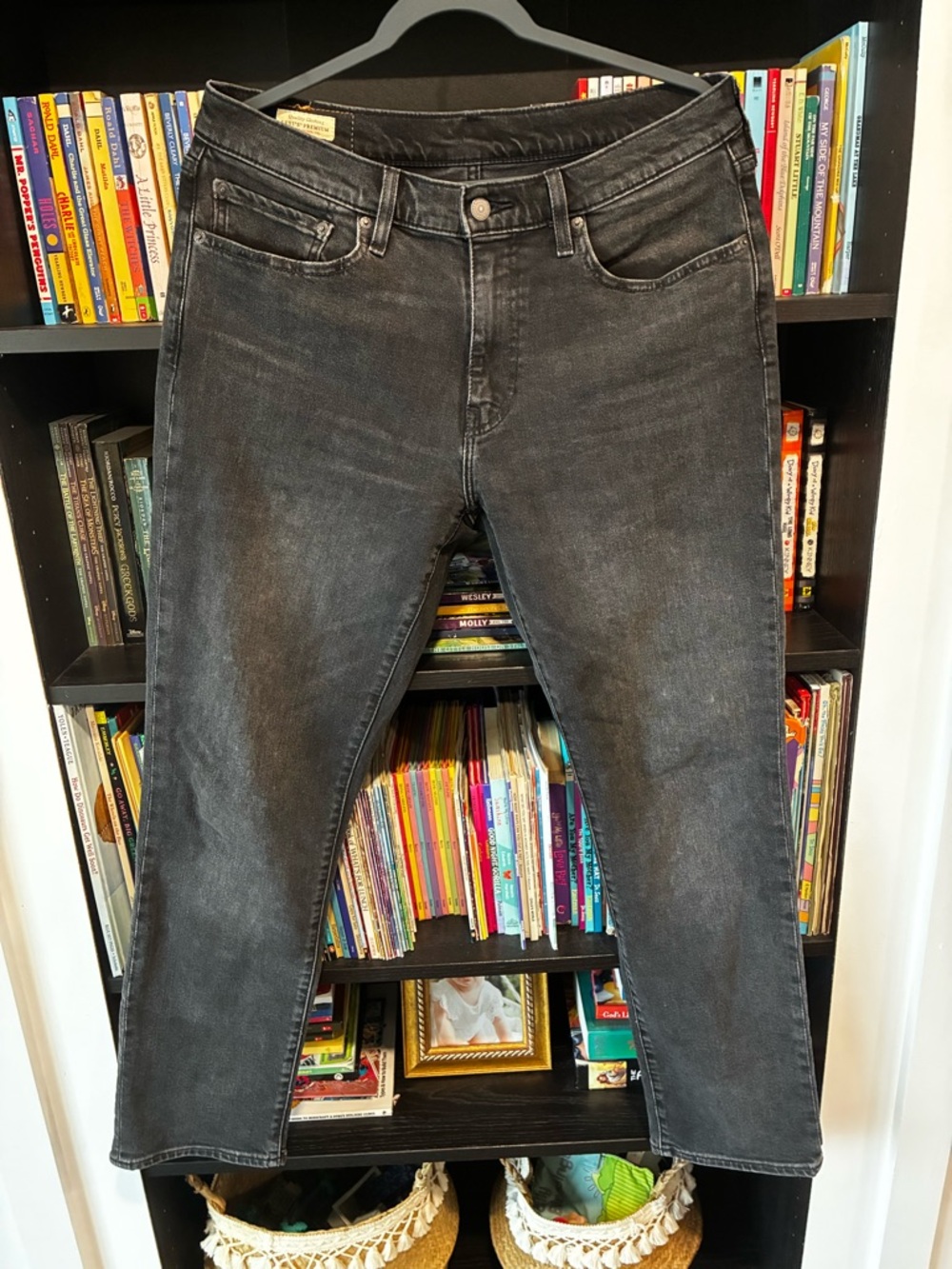 Men's Levi’s 541s faded black / stone washed jeans - 32x32 athletic taper
